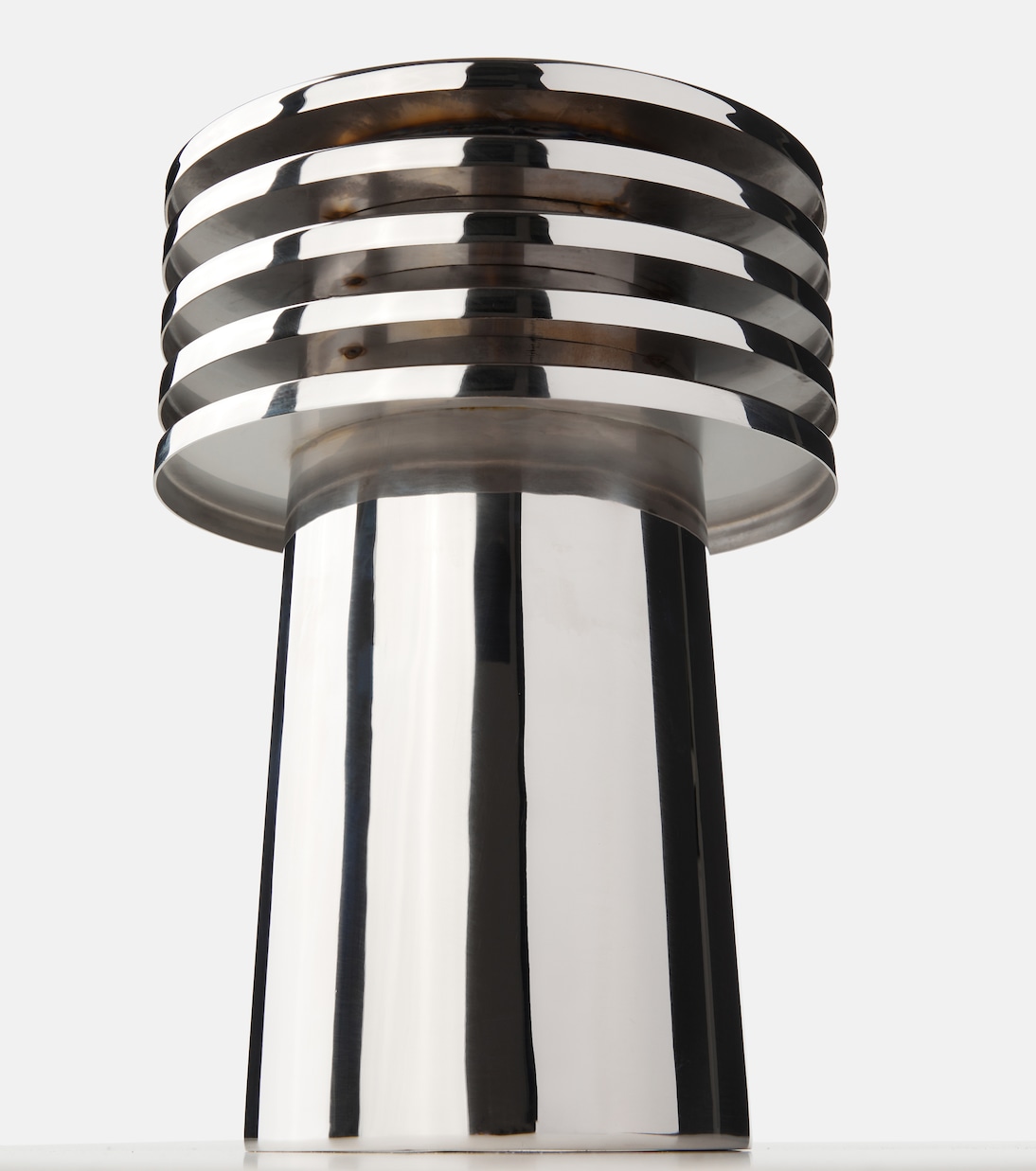 Fountain 03 stainless steel vase | Louise Roe