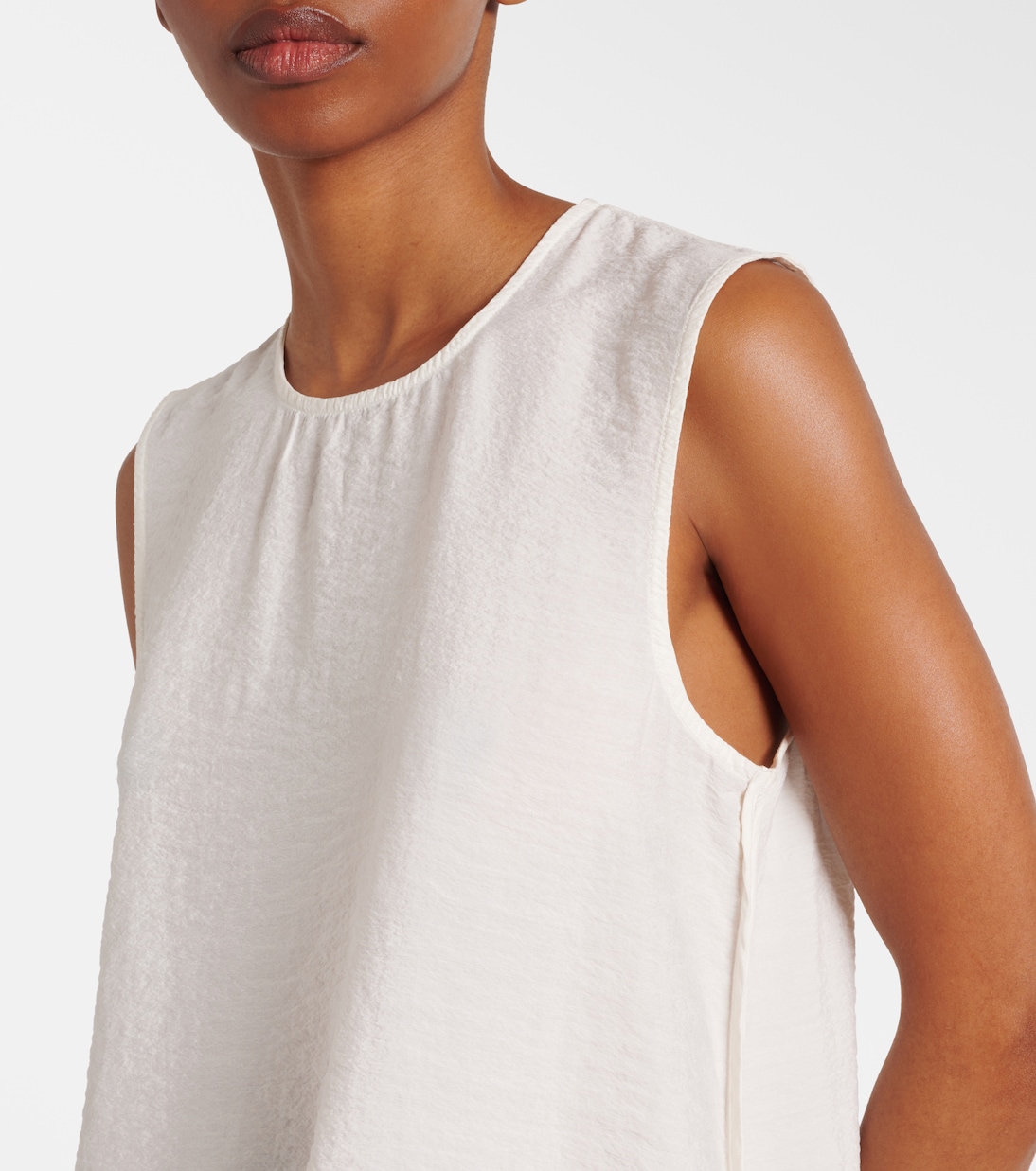 Silk-blend maxi dress | Róhe