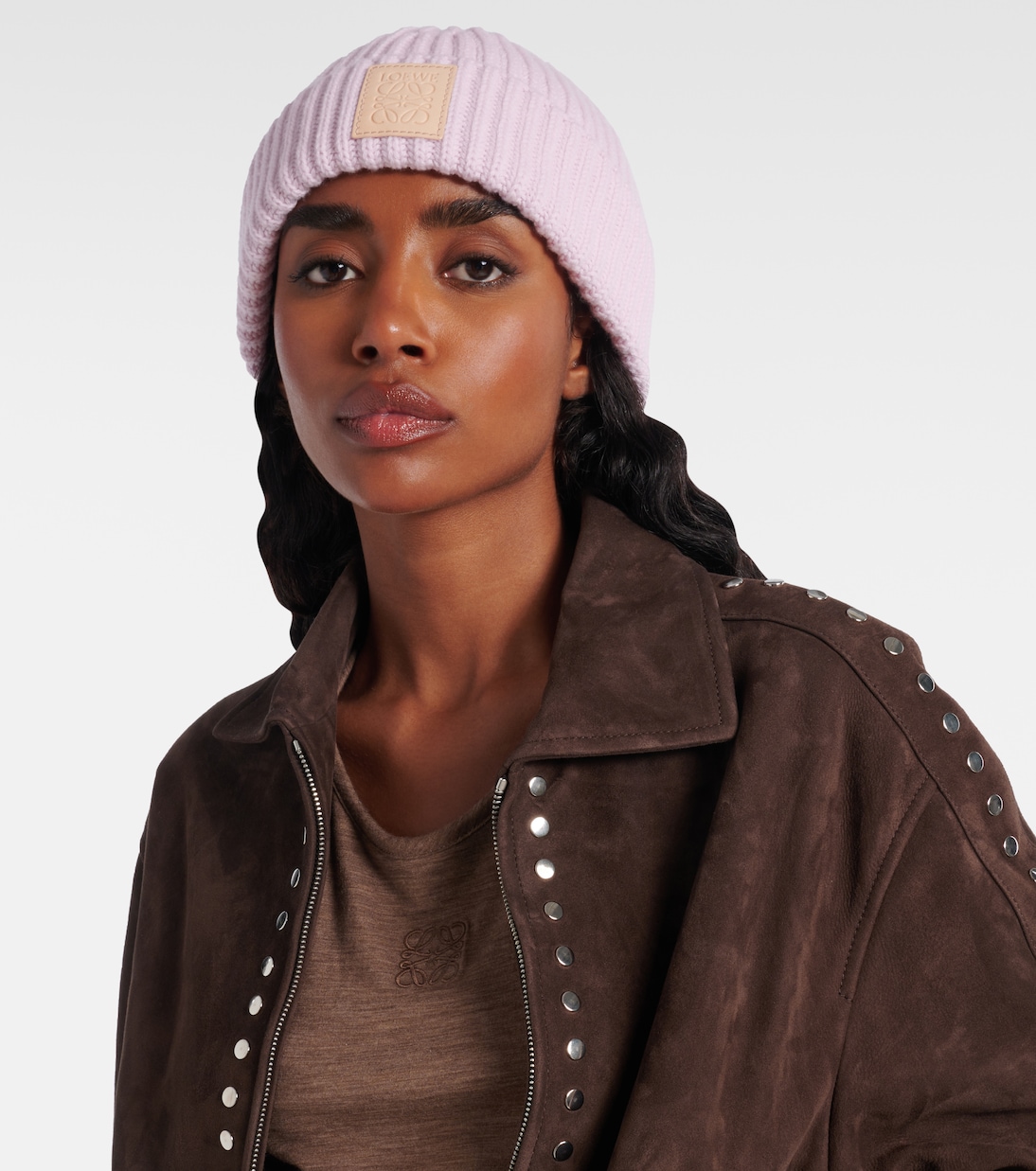 Logo cashmere beanie | Loewe