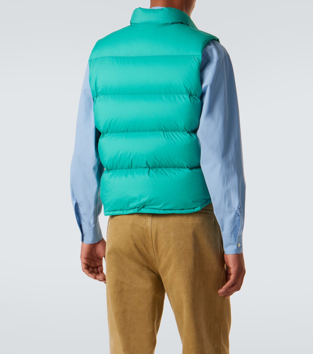 Quilted down vest | Auralee