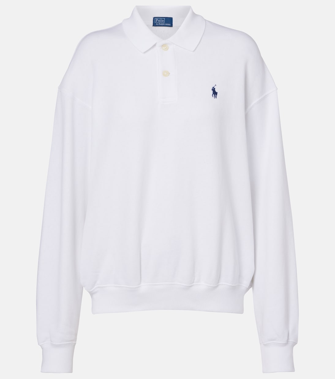 Cotton-blend polo sweater | Polo Ralph Lauren
