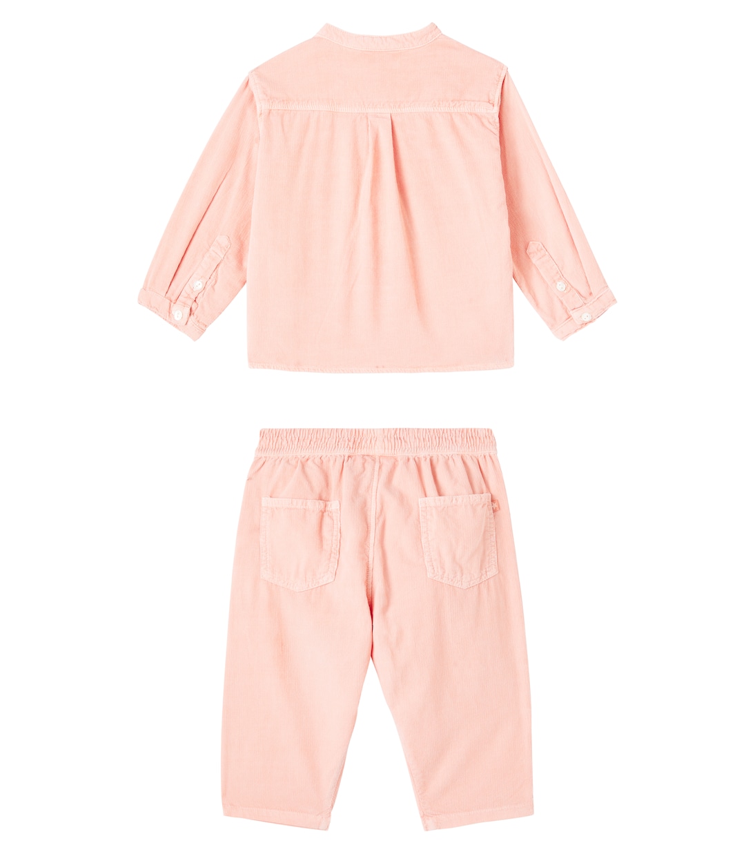Baby Enoz and Sois cotton shirt and pants set | Molo