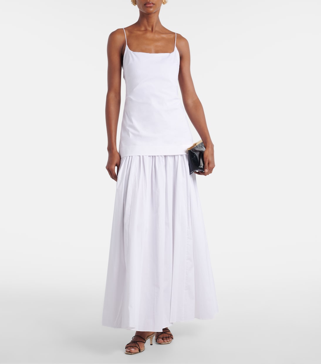 Robe longue Ari en coton | Staud