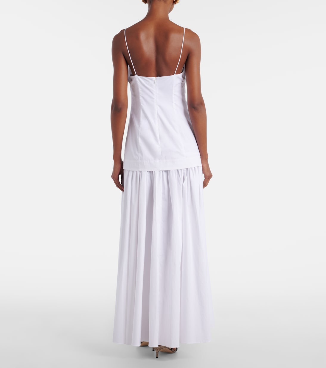 Robe longue Ari en coton | Staud