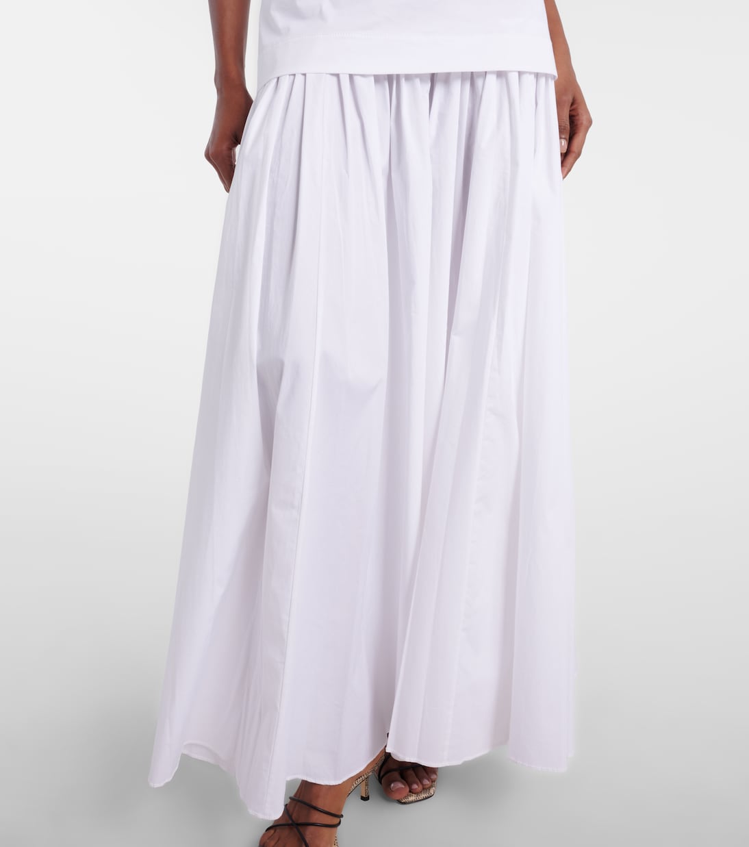 Robe longue Ari en coton | Staud