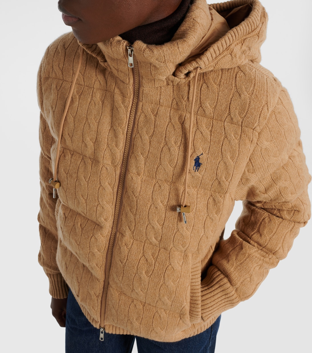 Wool and cashmere puffer jacket | Polo Ralph Lauren