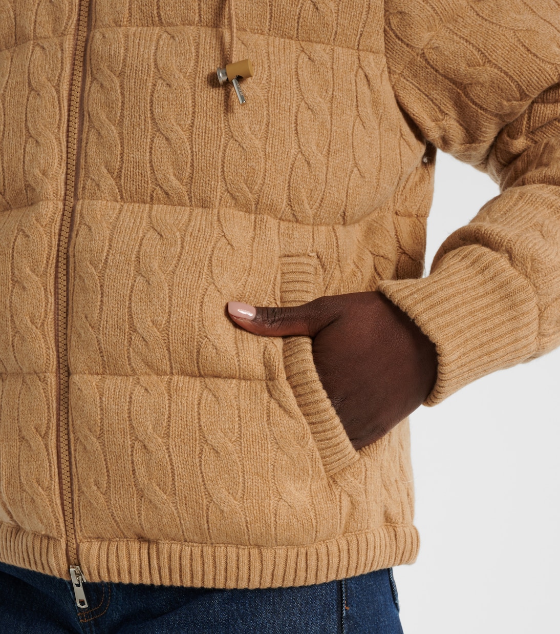 Wool and cashmere puffer jacket | Polo Ralph Lauren
