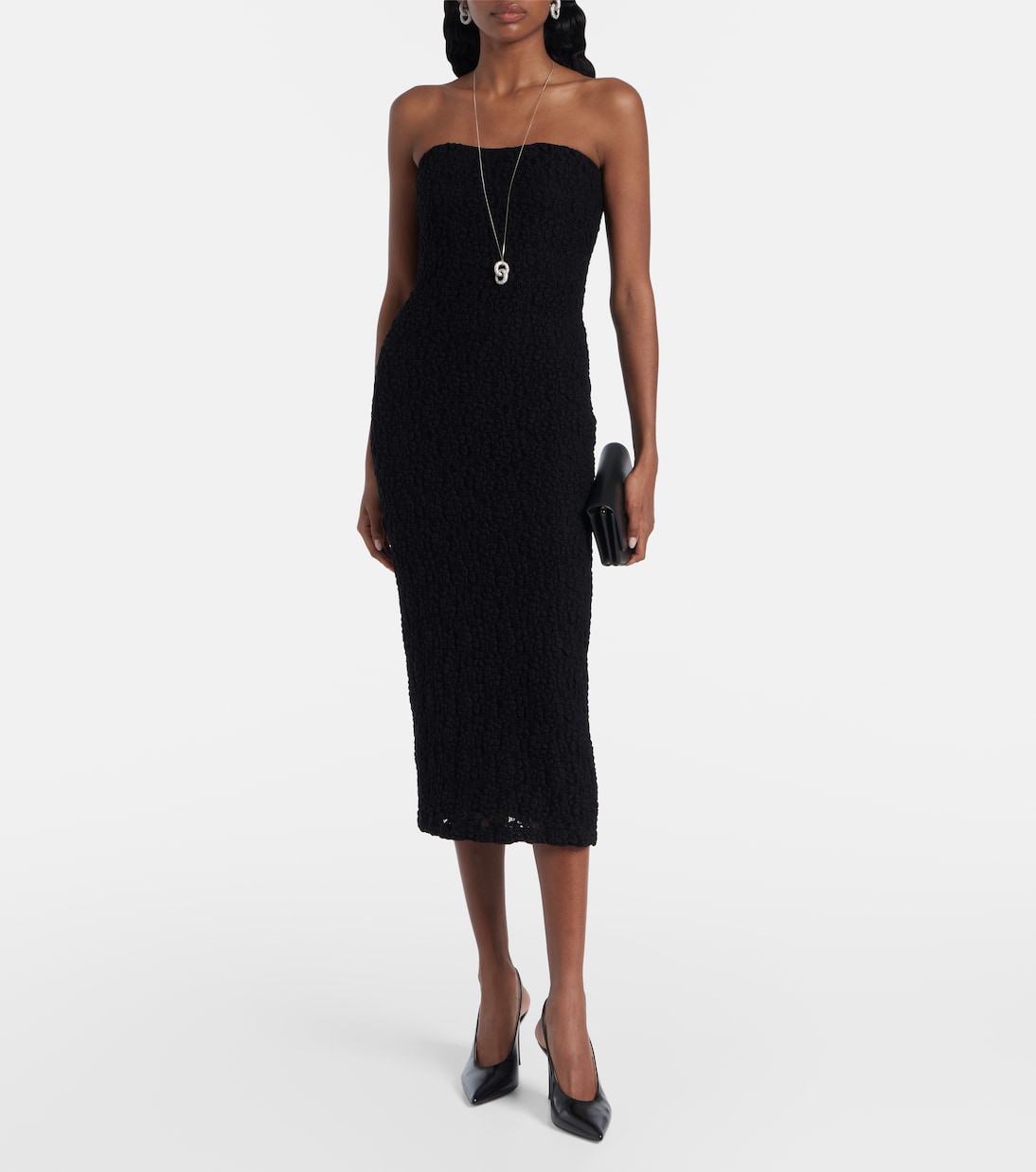 Elegante Luciana strapless midi dress | Max Mara