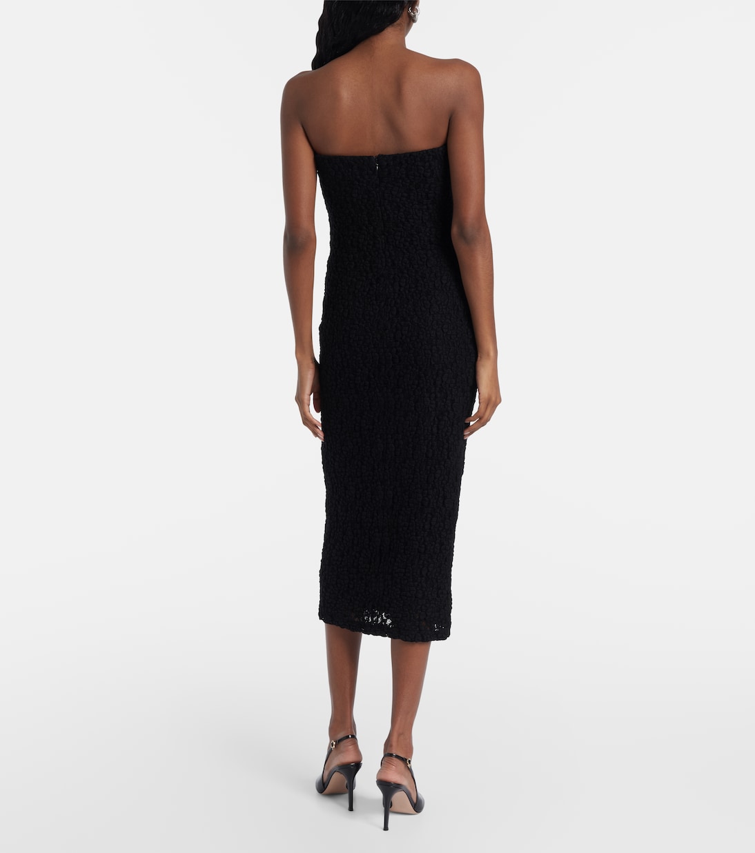 Elegante Luciana strapless midi dress | Max Mara