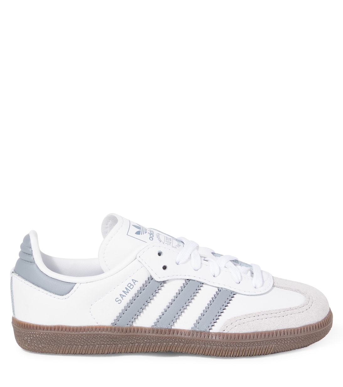 Samba suede-trimmed sneakers | Adidas Originals Kids