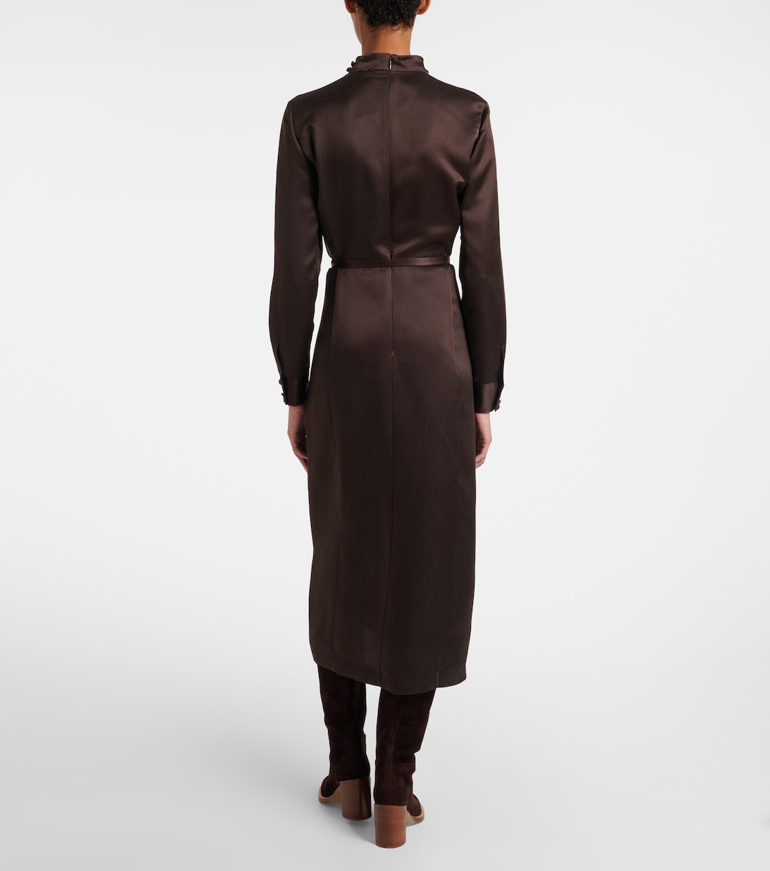 Josef belted silk midi dress | Gabriela Hearst
