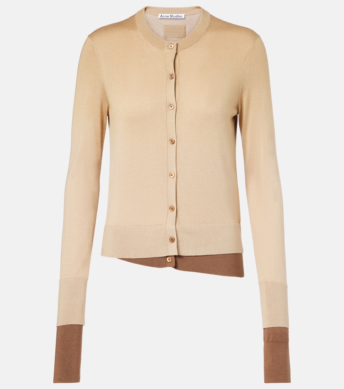 Cardigan aus Seide, Wolle und Kaschmir | Acne Studios