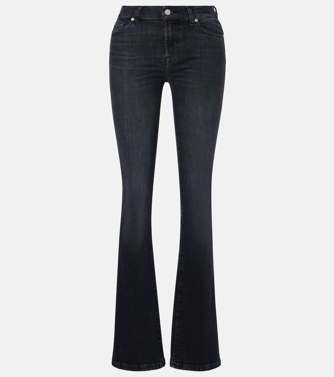 Mid-Rise Bootcut Flared Jeans | 7 For All Mankind