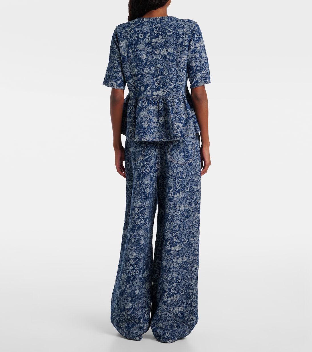 Top Tapestry aus Baumwolle | Ganni