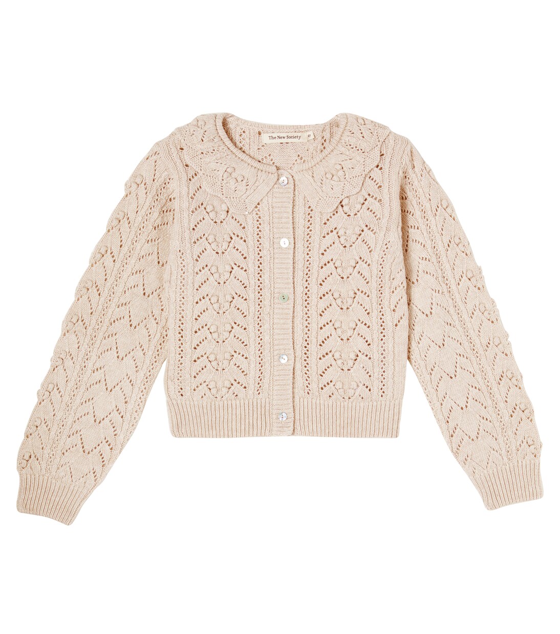 Lila ruffled cotton blouse | The New Society