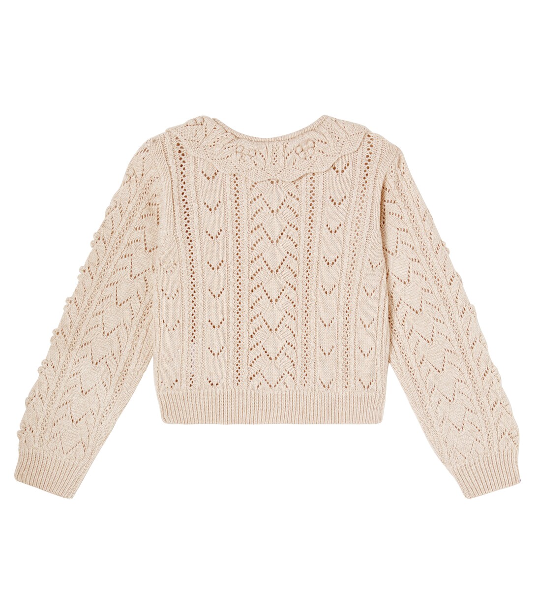 Lila ruffled cotton blouse | The New Society