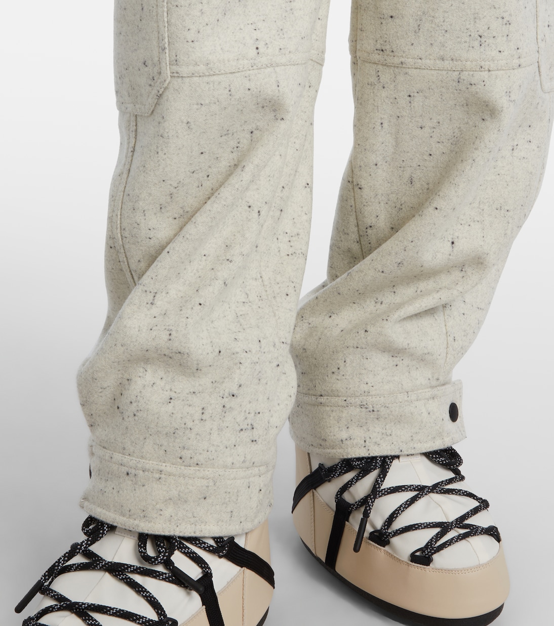 Pantalon cargo en laine vierge | Moncler Grenoble