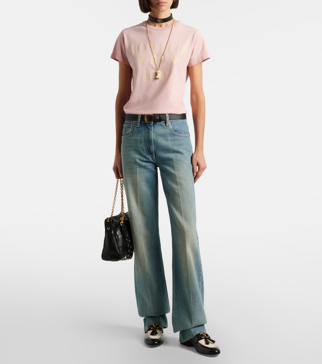 T-shirt imprimé en coton | Valentino