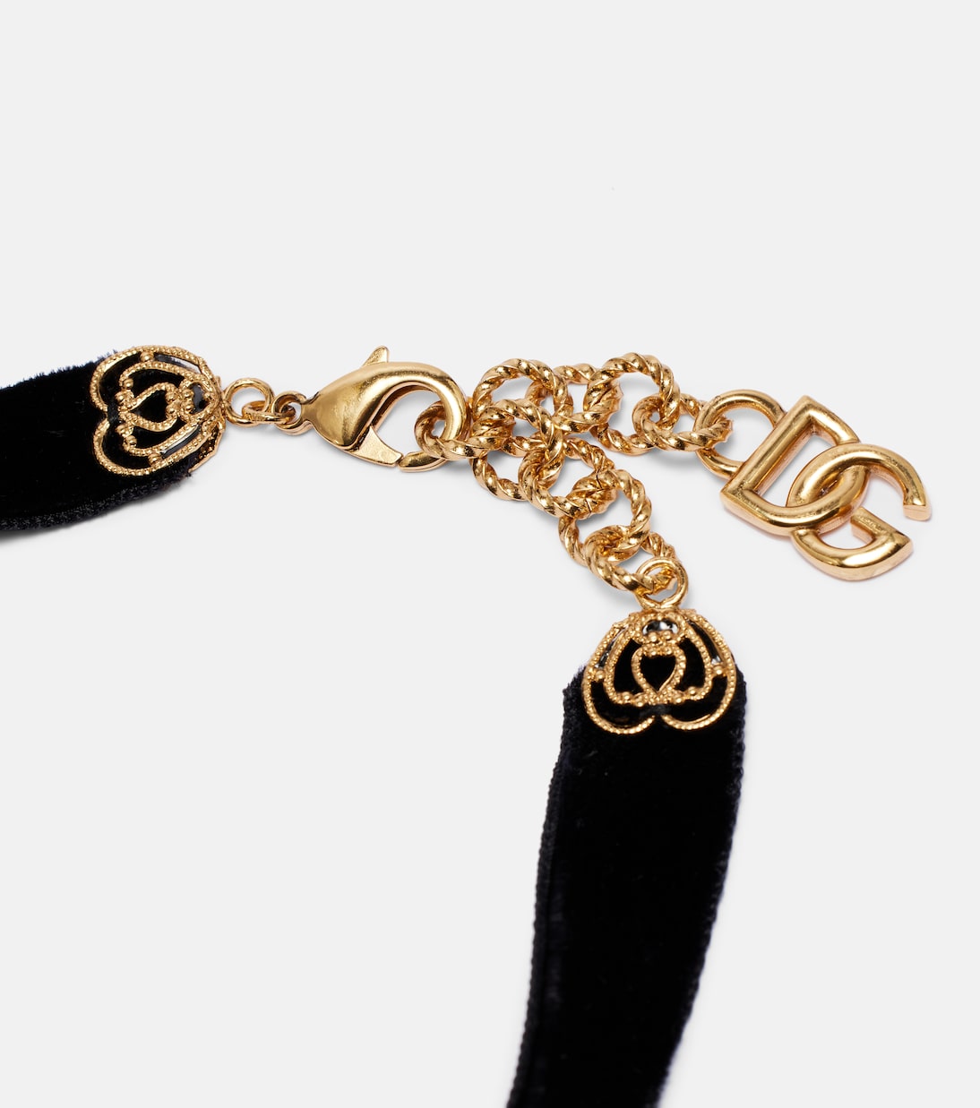 Choker Devotion aus Samt | Dolce&Gabbana