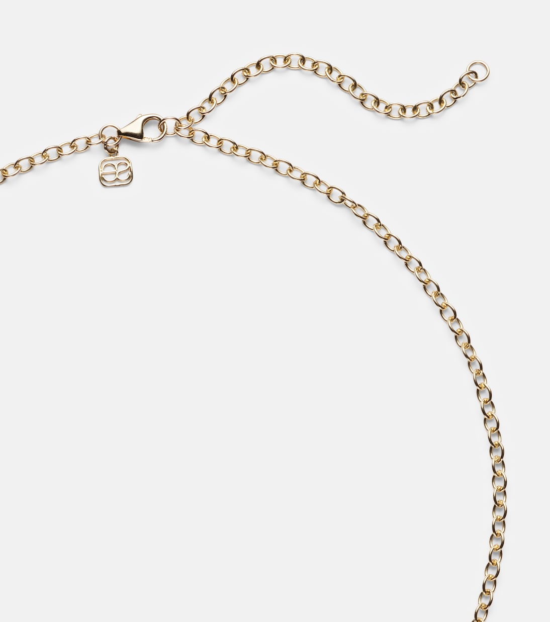 Heart Large 14kt gold pendant necklace with diamonds | Sydney Evan