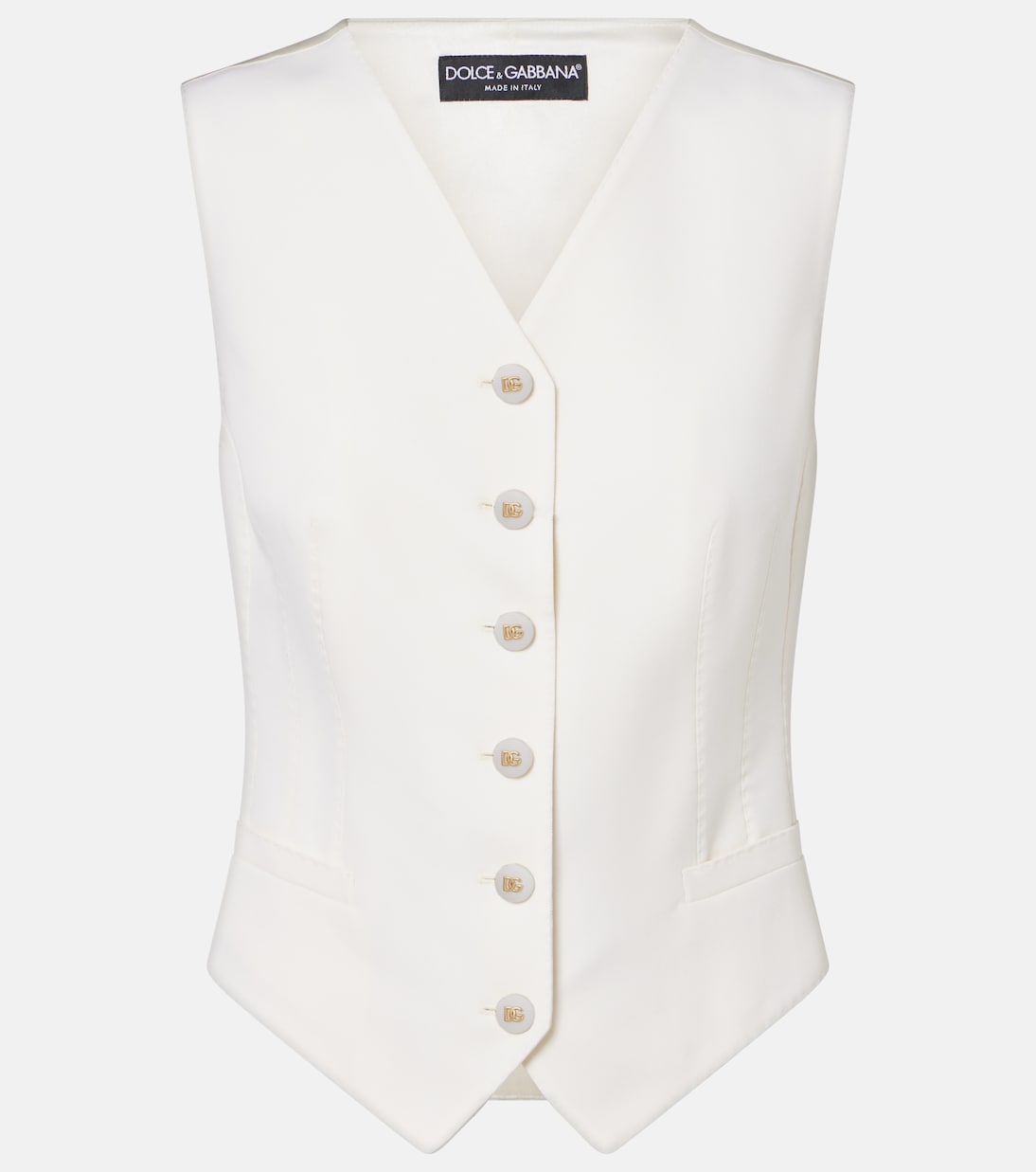 Wool and silk-blend vest | Dolce&Gabbana
