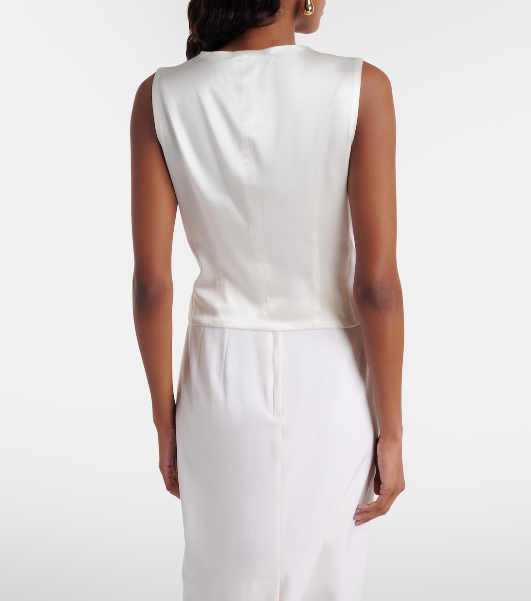 Wool and silk-blend vest | Dolce&Gabbana