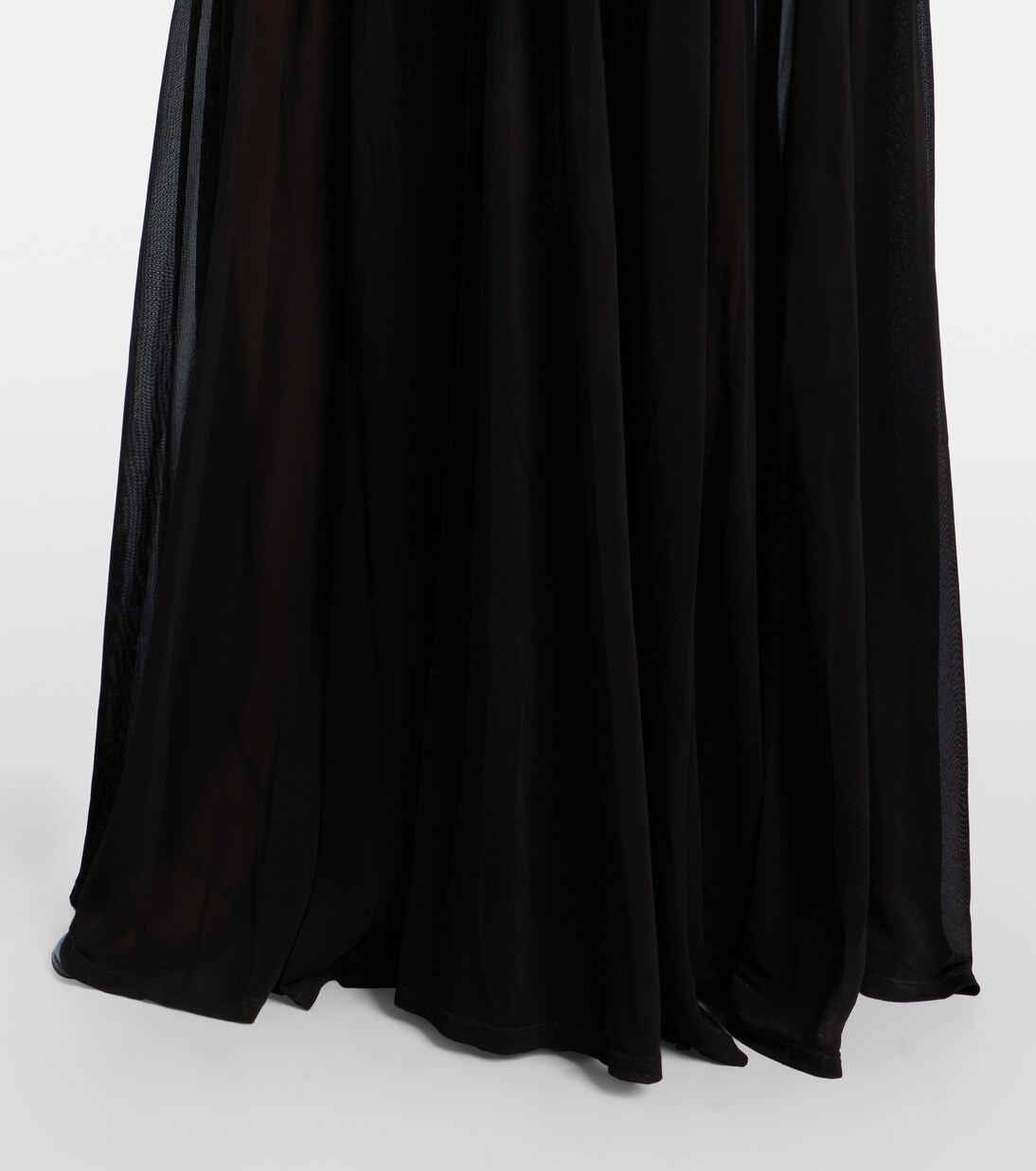 Strapless tulle maxi dress | Simkhai
