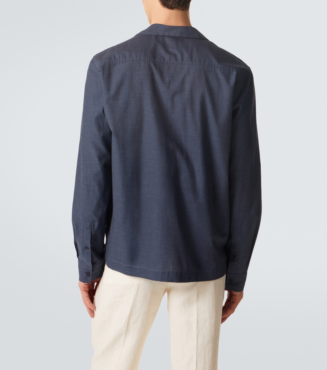 Safra cotton flannel shirt | Frescobol Carioca