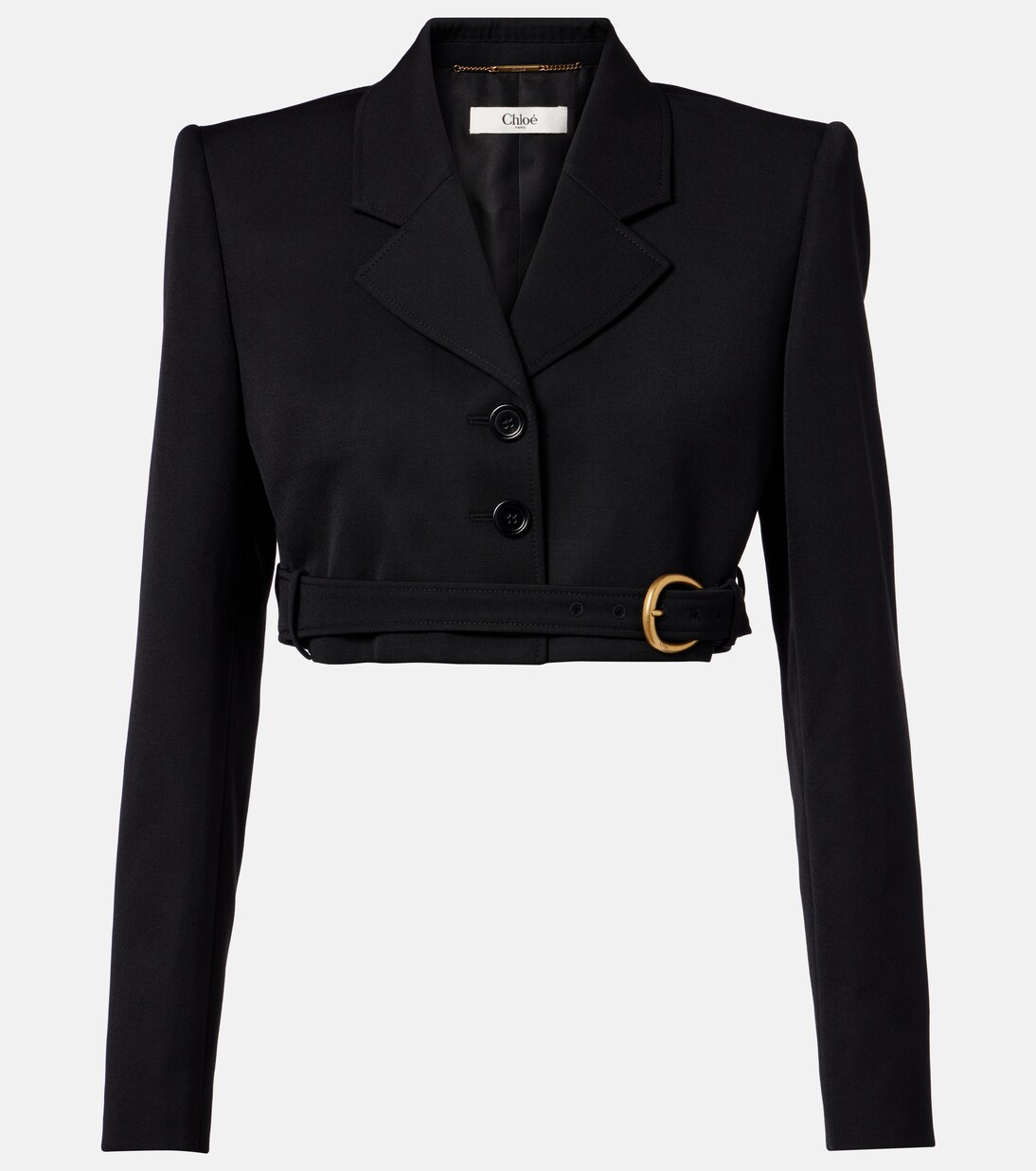 Cropped-Blazer aus Schurwolle | Chloé