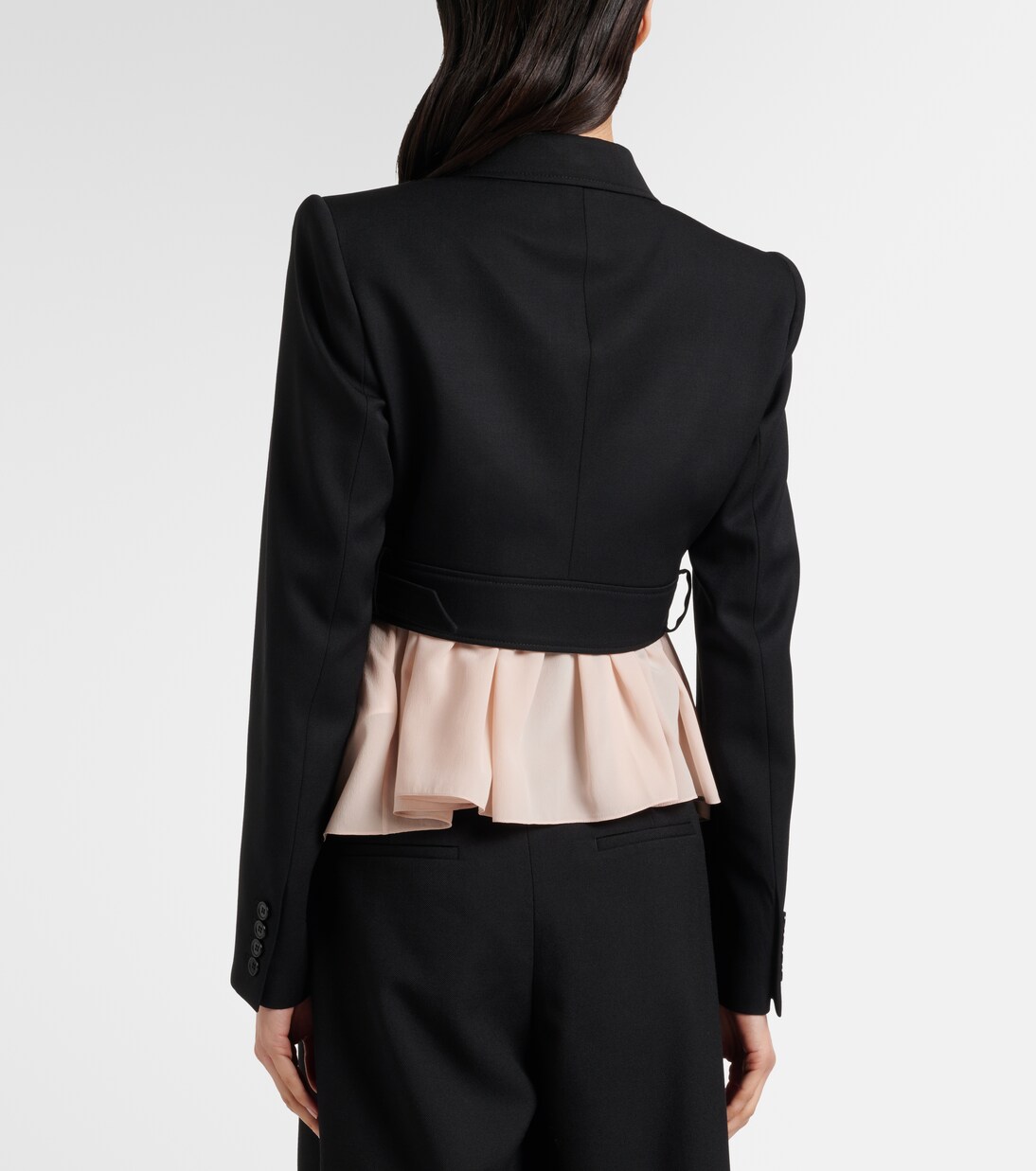Cropped-Blazer aus Schurwolle | Chloé