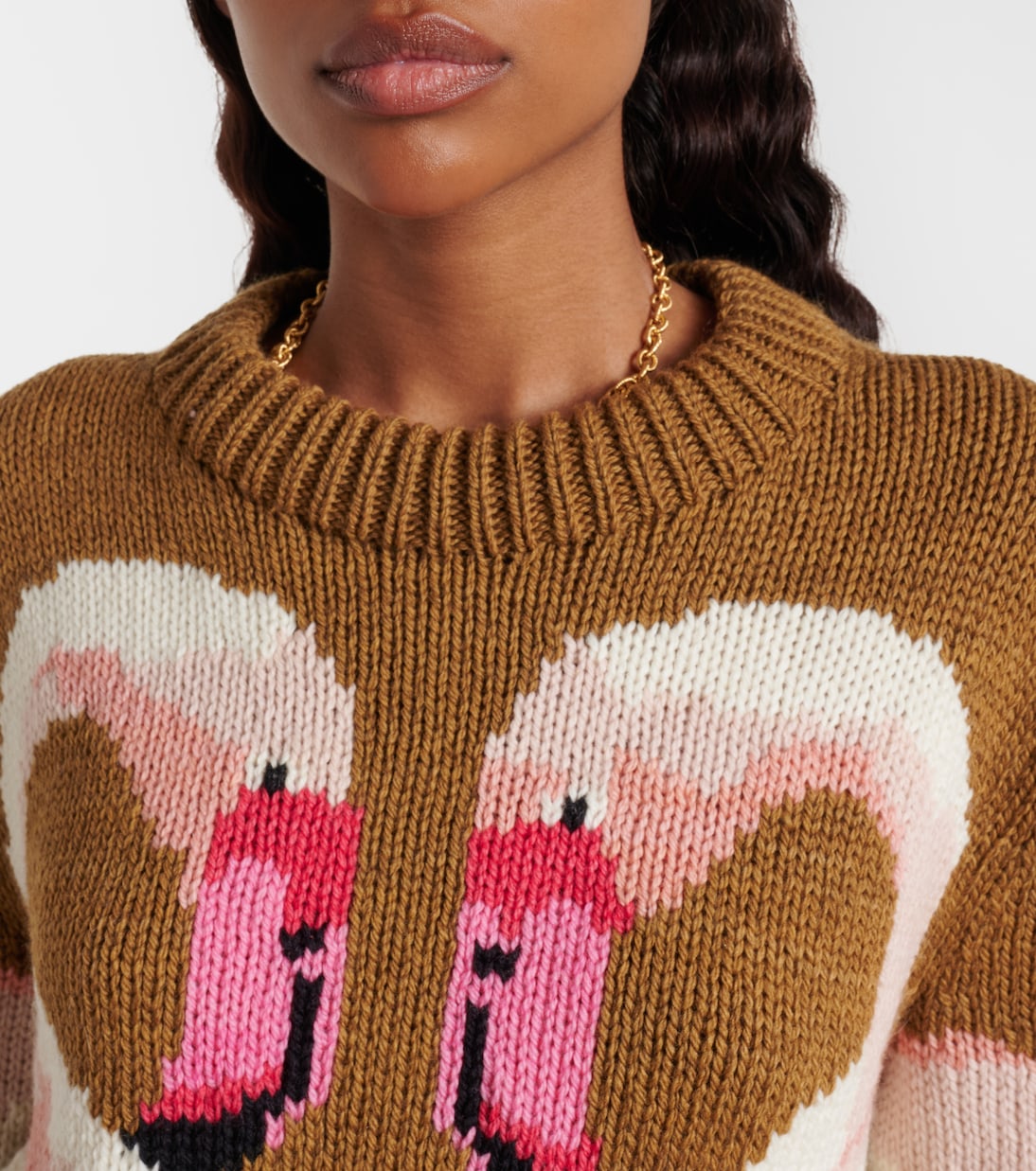 Wool jacquard sweater | Chloé