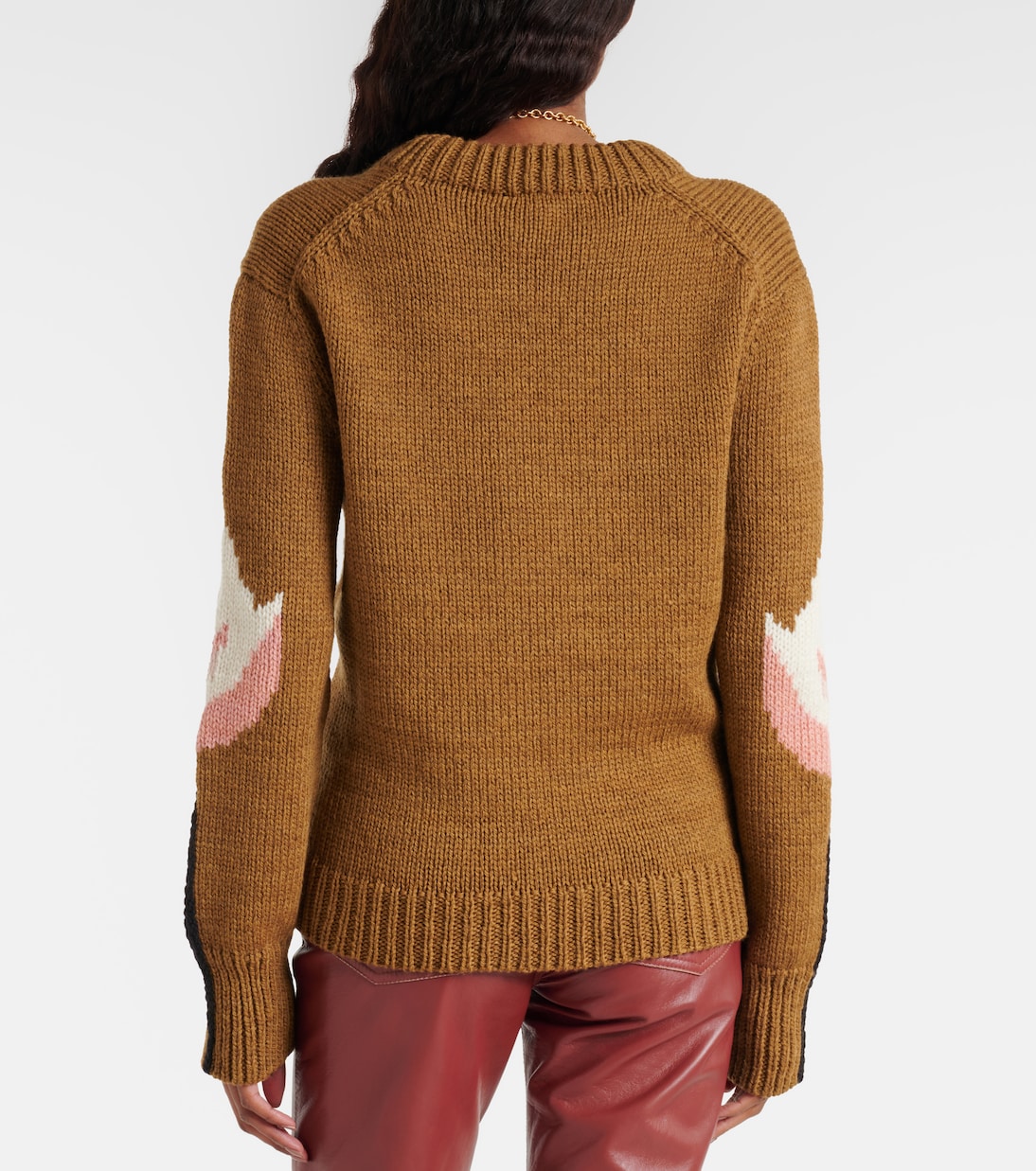 Wool jacquard sweater | Chloé