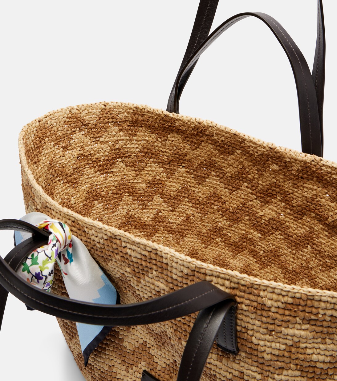 Tote Bag Zig Zag Large aus Raffiabast | Missoni