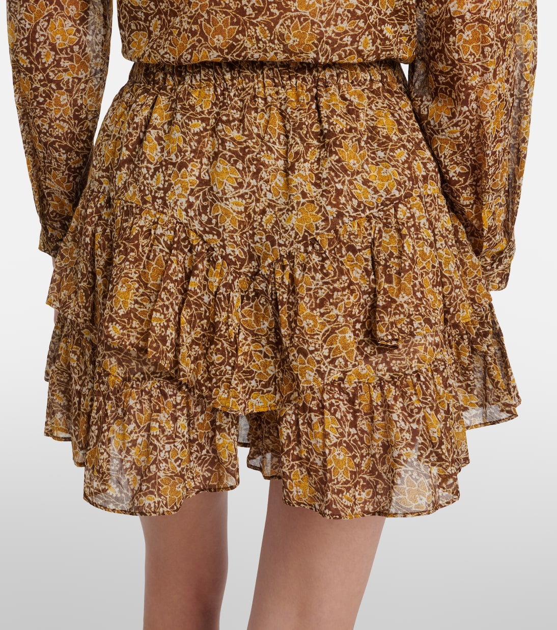 Jocadia floral tiered cotton voile shorts | Marant Etoile