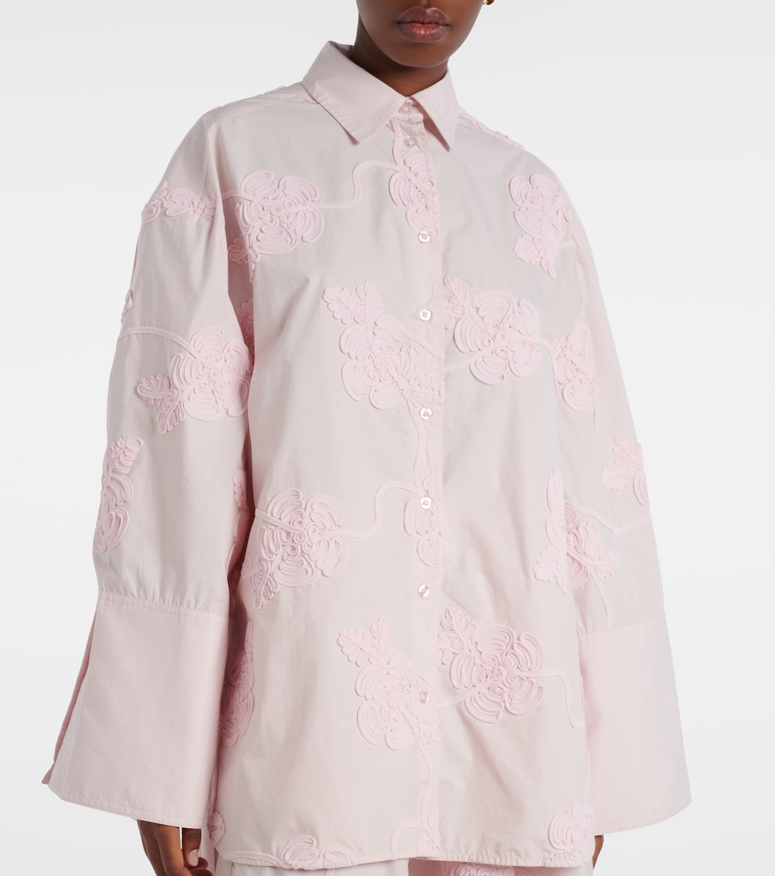 Chemise Lipy brodée en coton | Rotate