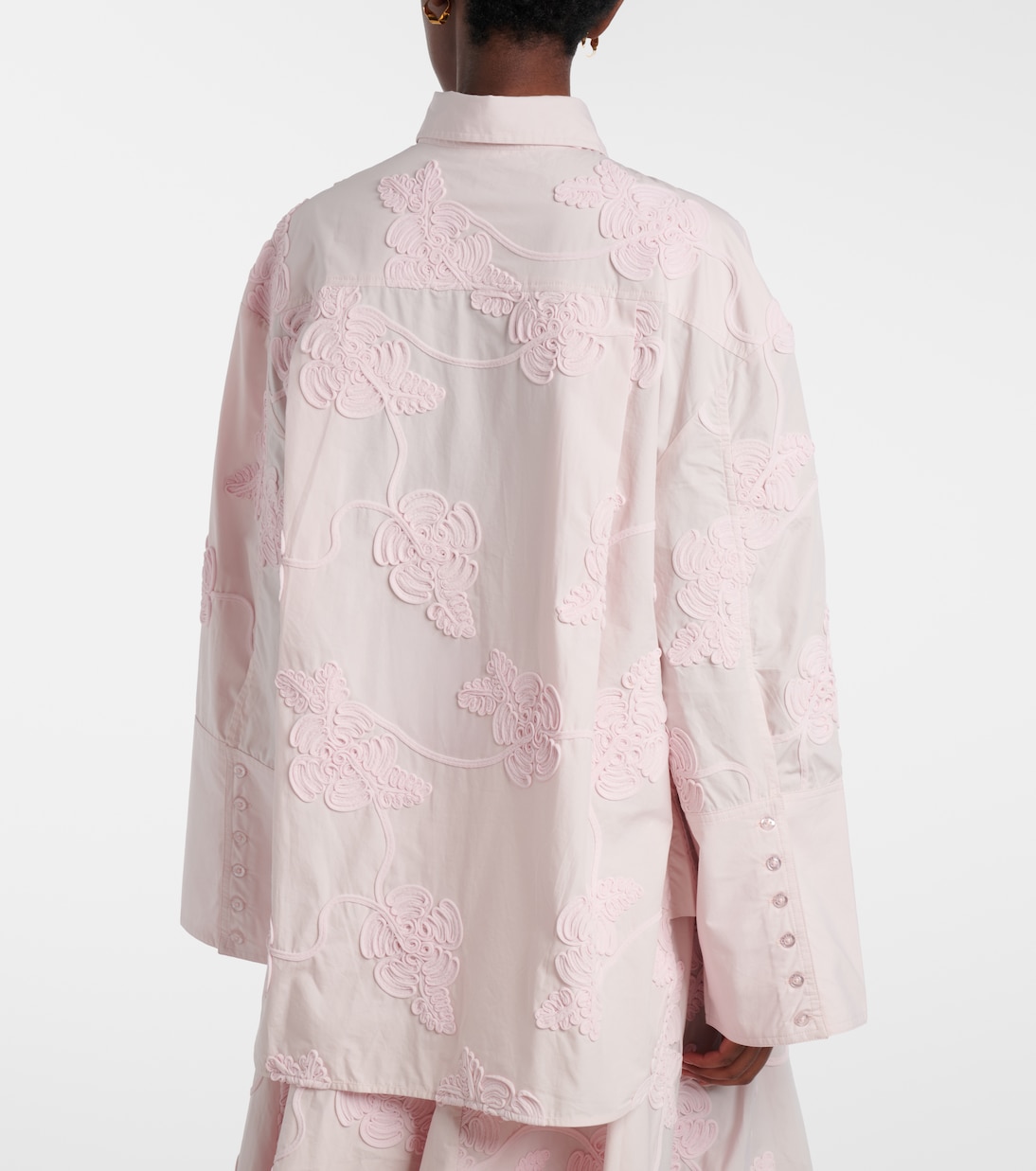 Chemise Lipy brodée en coton | Rotate