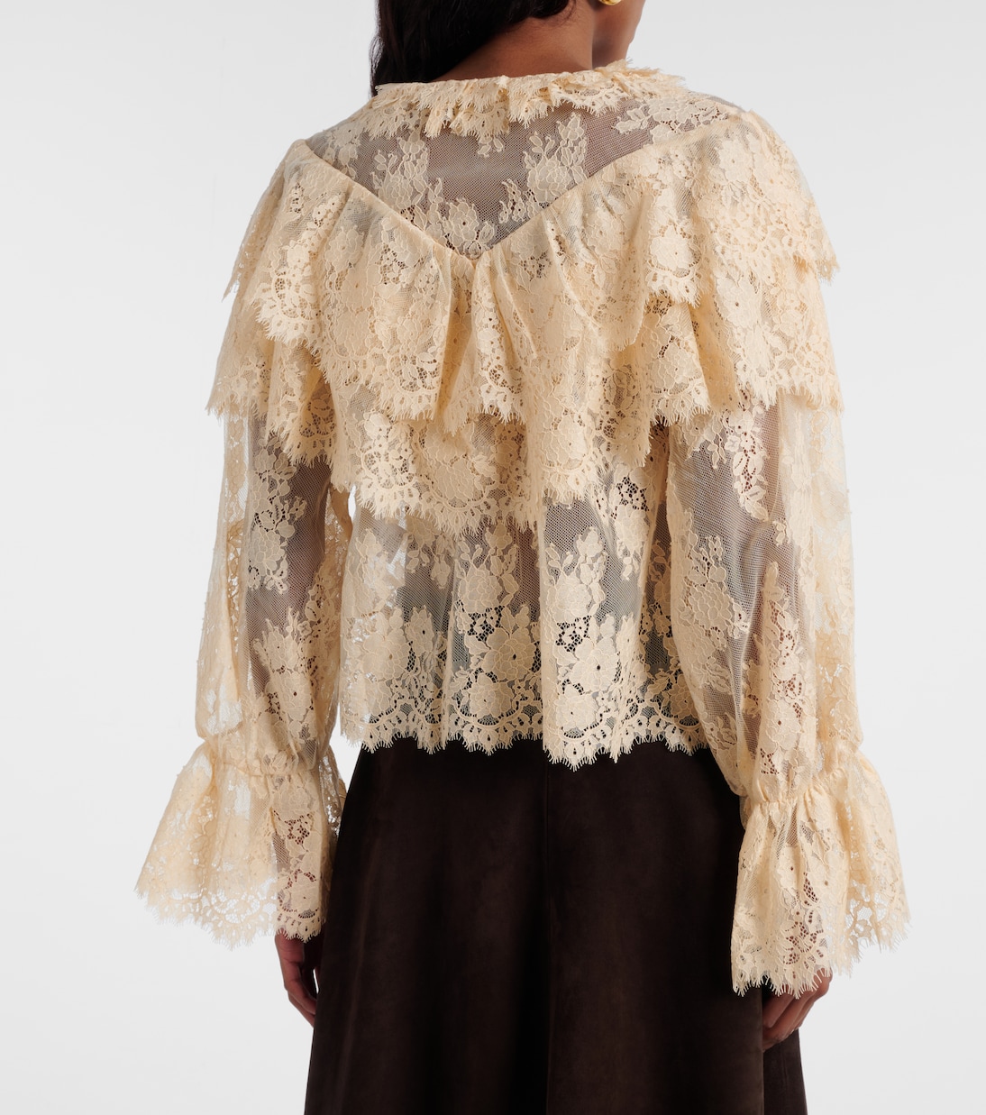 Top Faryn aus Spitze | Rixo