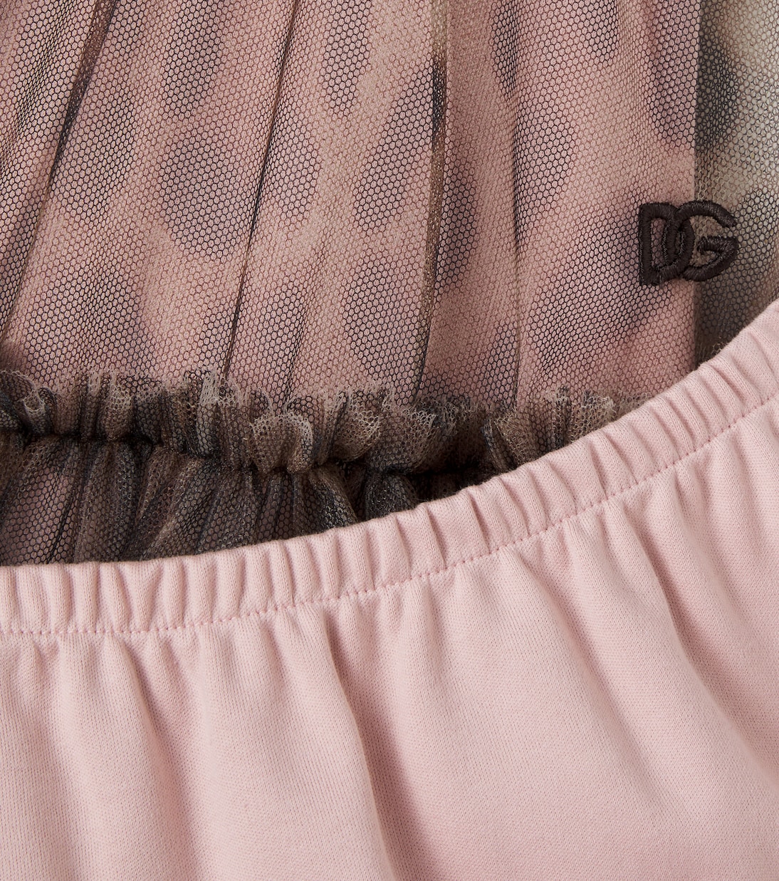 Baby leopard-print tulle dress | Dolce&Gabbana Kids