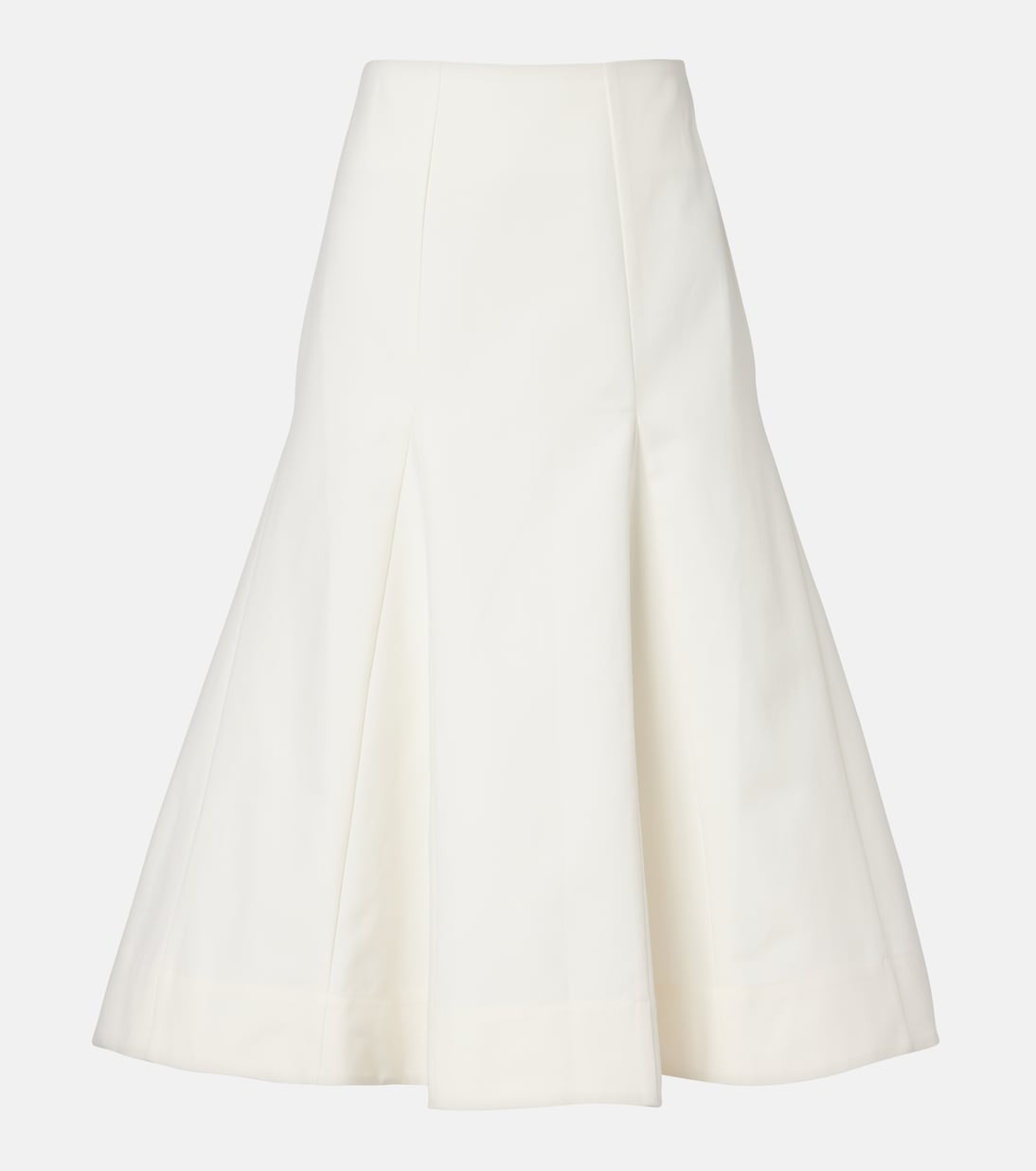 Cotton midi skirt | Róhe