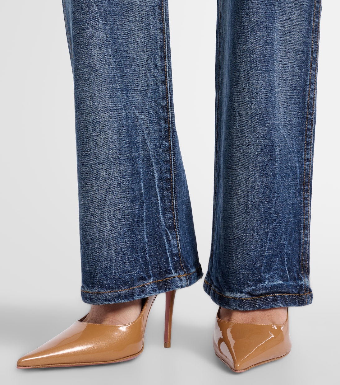 Barbara patent leather pumps | Amina Muaddi