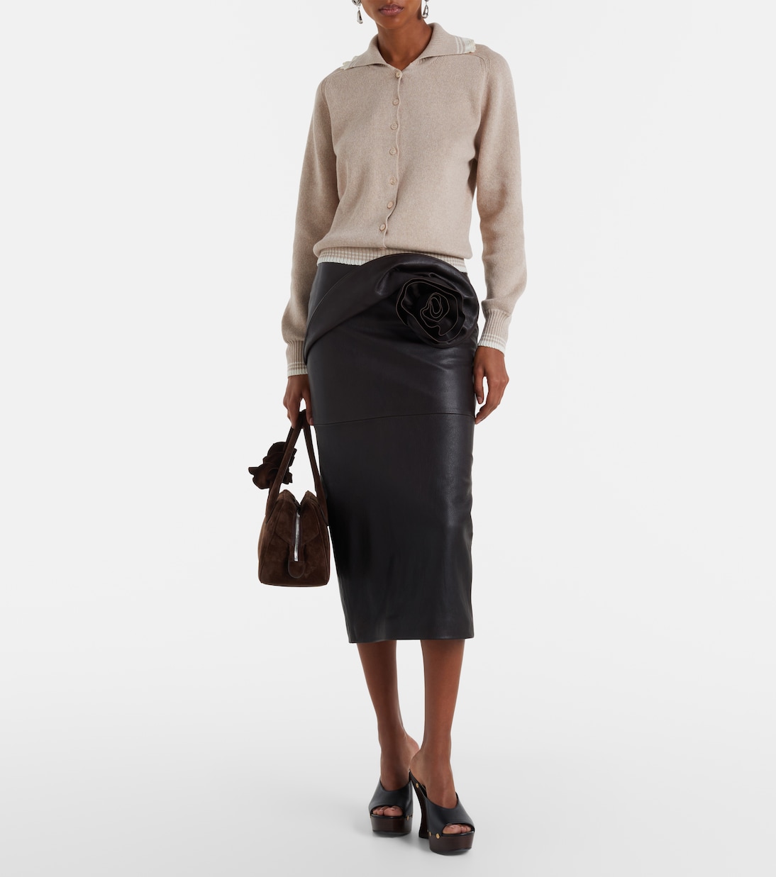 Cotton and cashmere cardigan | Magda Butrym