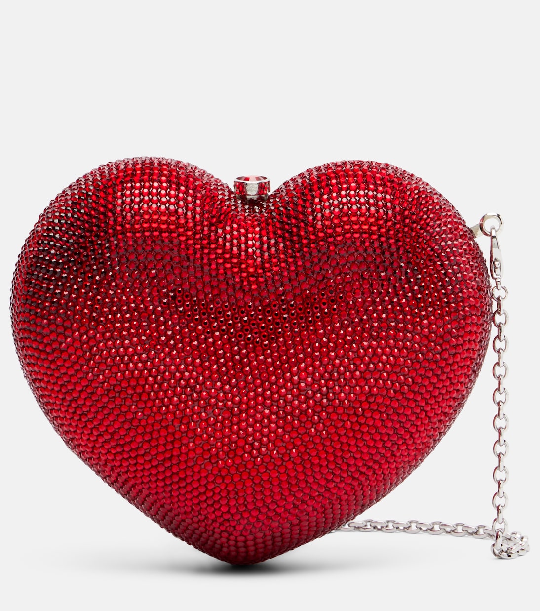 Clutch L'Amour Petit Coeur mit Kristallen | Judith Leiber Couture