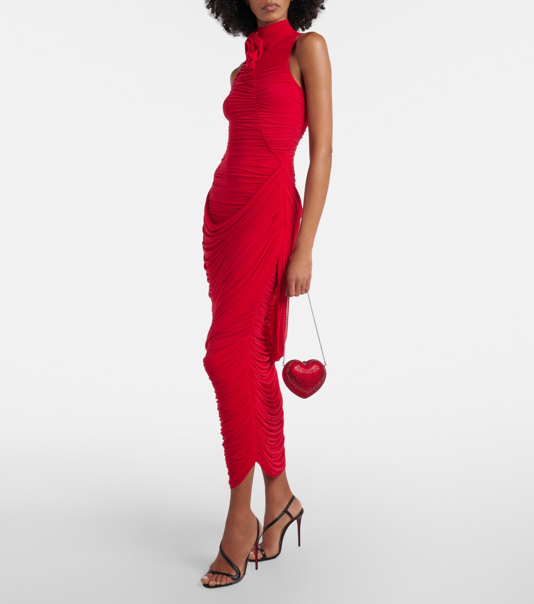 Clutch L'Amour Petit Coeur mit Kristallen | Judith Leiber Couture