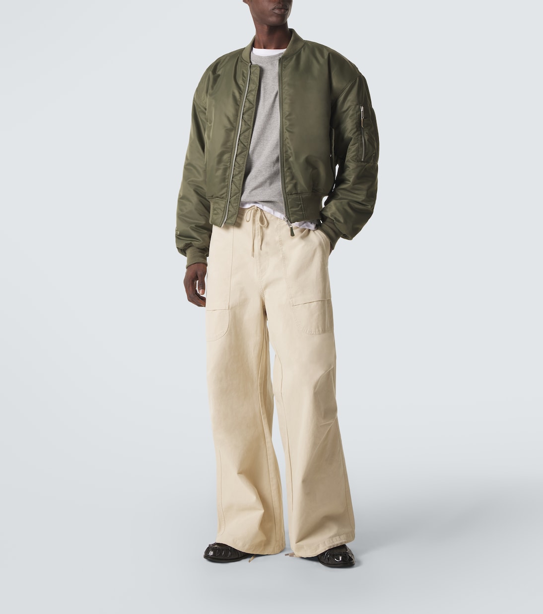 Chaqueta bomber cropped Uniform | Entire Studios