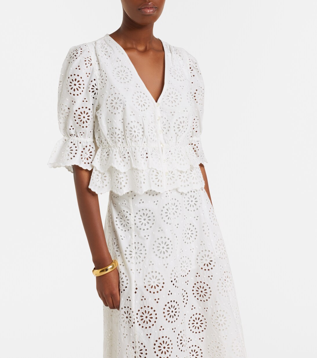 Bluse The Deco aus Baumwolle | Frame