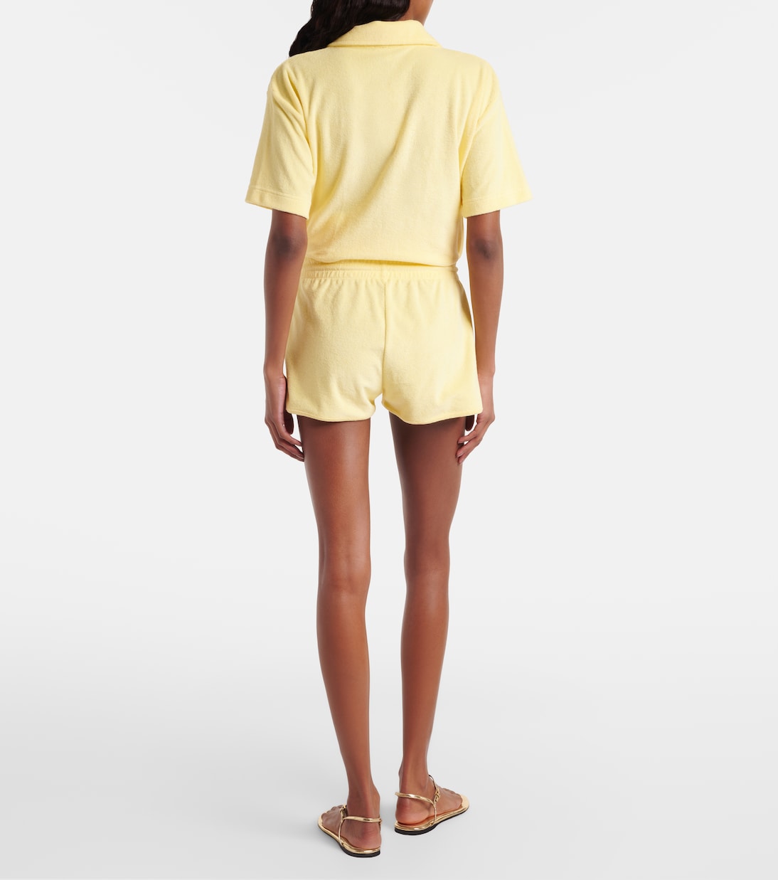 Shorts aus Baumwollfrottee | Hunza G