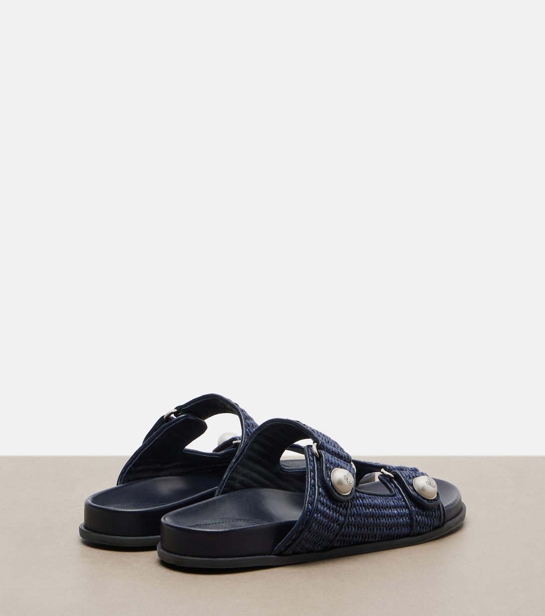 Fayence raffia-effect sandals | Jimmy Choo