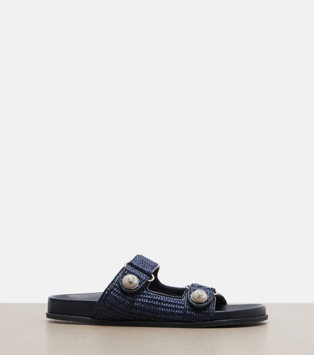 Fayence raffia-effect sandals | Jimmy Choo