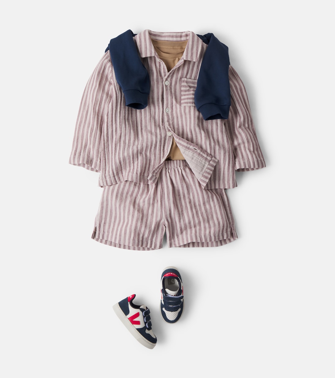 Striped cotton shirt | Konges Sløjd