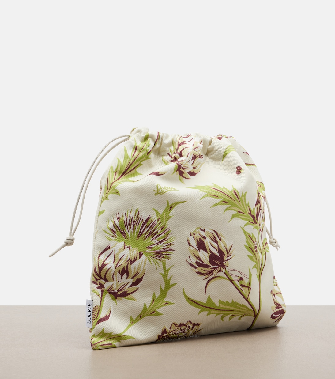 Pouch Paula's Ibiza de lona estampado | Loewe